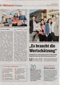 Kleine Zeitung_Bericht_Gelungene Betriebsübernahme_2018-02-05_3